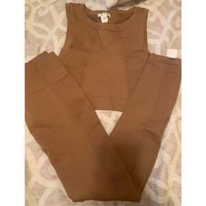 Tan 2-piece Set
